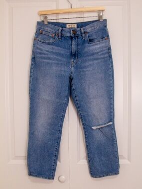 Madewell - The High Rise Slim Boyjean (Size 28p)
